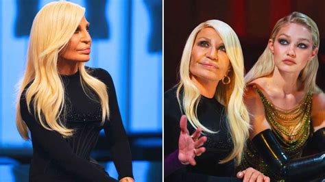 versace erosè donna|what happened to donatella versace's face.